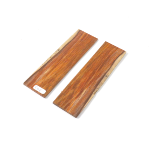 Paire de Plaquettes en  Cocobolo 4