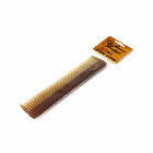 Peigne Râteau Droit · Corne Véritable - 16cm