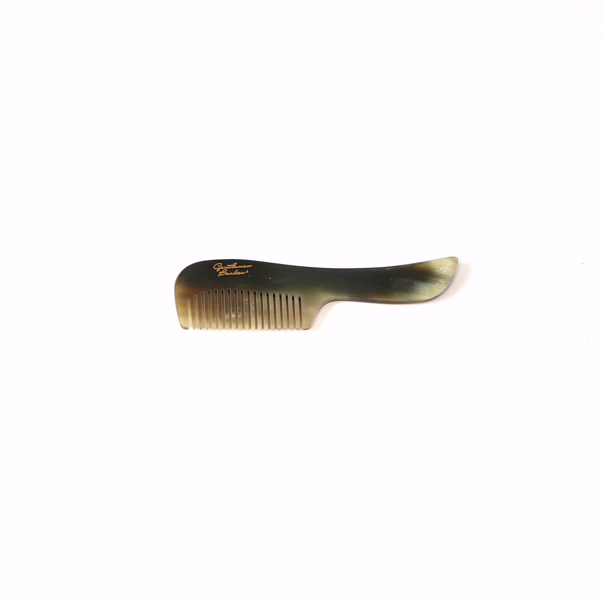 Peigne pour barbe et moustache - En corne, 9 cm