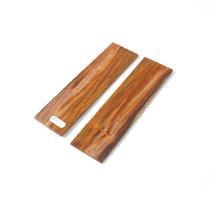 Paire de Plaquettes en  Cocobolo 3