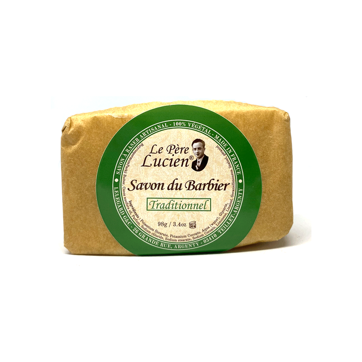 LE PÈRE LUCIEN - Savon à raser - Traditionnel 100gr