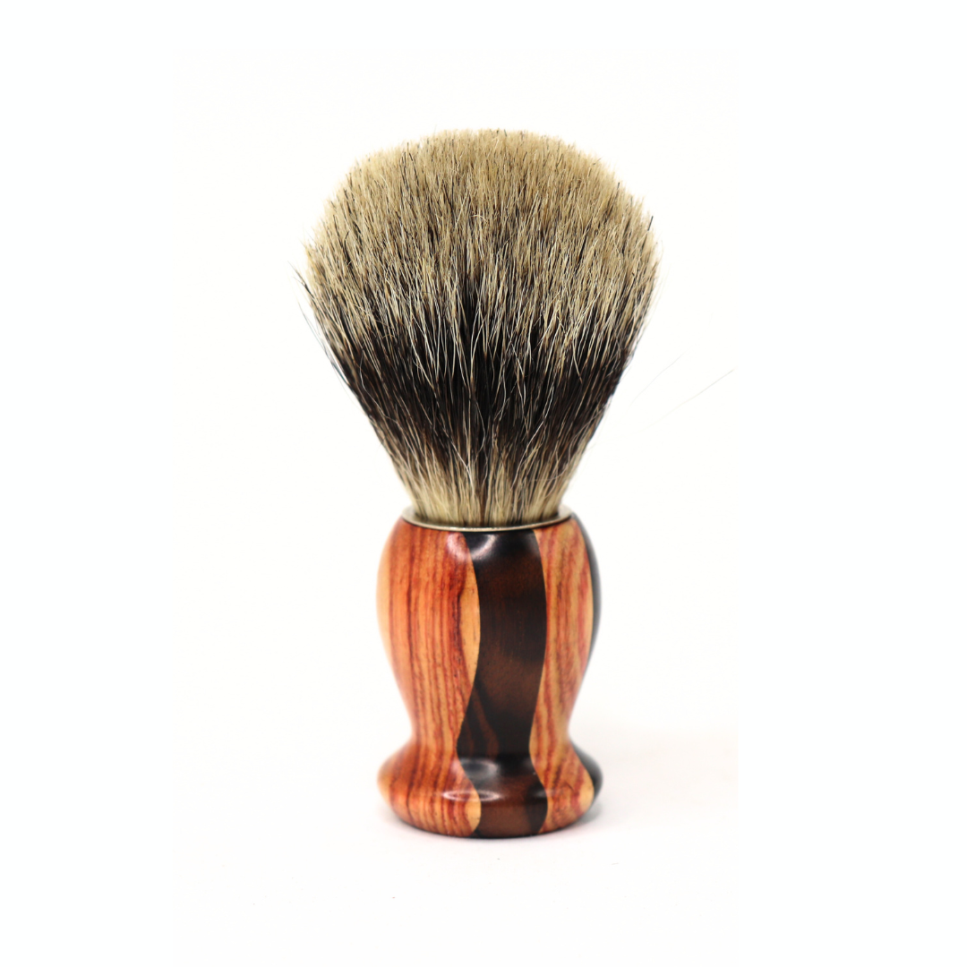 Blaireau Pure Badger Bi-Matières Pièce unique