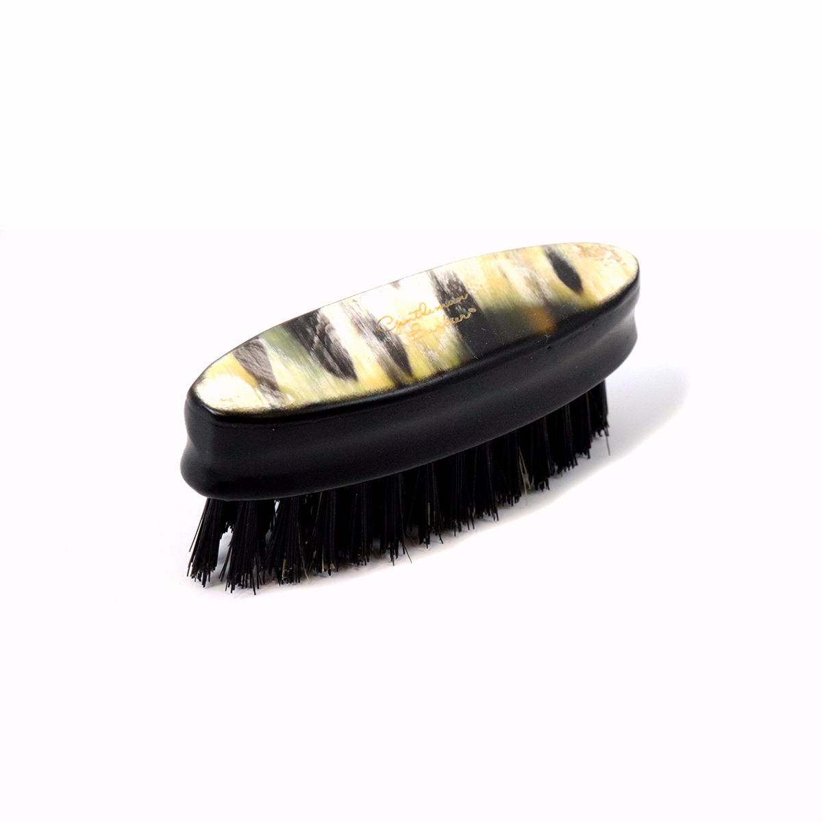 Brosse à Barbe Pur Sanglier · Corne Marbrée