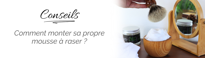 Comment monter sa propre mousse � raser ?
