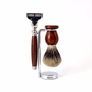 Set de Rasage Mach3® en Cocobolo