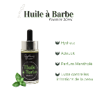 Huile à Barbe 30ml · Parfum Mentholé